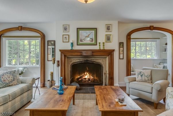 Fireplace, Interior, Living room, Wood Texture Flooring