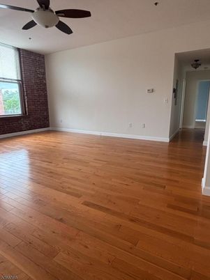 Empty room, Interior, Stone Walls, Wood Texture Flooring