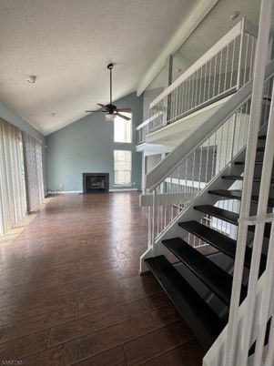 Fireplace, Interior, Wood Texture Flooring