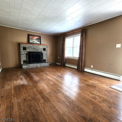 Empty room, Fireplace, Interior, Wood Texture Flooring