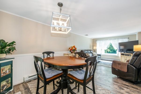 Dining room, Interior, Living room, Wood Texture Flooring