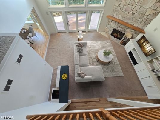 Fireplace, Interior, Living room, Stone Walls, Wood Texture Flooring
