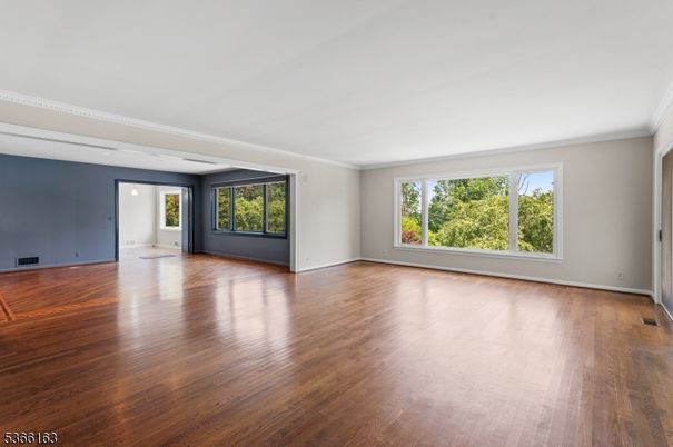 Empty room, Interior, Wood Texture Flooring