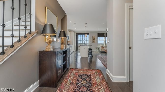 Interior, Pendant Lights, Recessed Lighting, Wood Texture Flooring