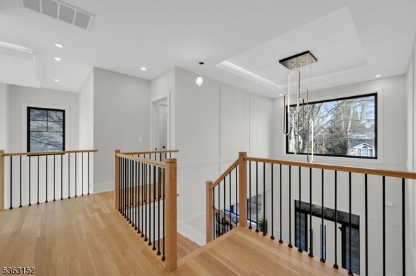 Interior, Pendant Lights, Recessed Lighting, Wood Texture Flooring