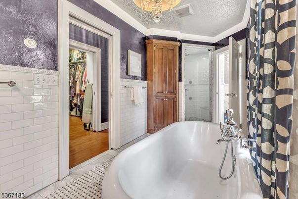 Bathroom, Free Standing Baths, Interior, Wood Texture Flooring