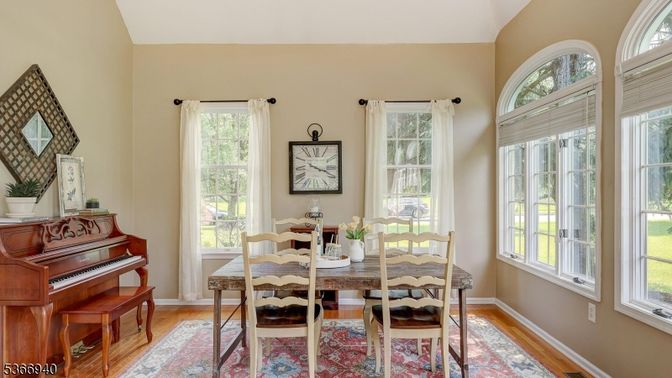 Dining room, Interior, Piano, Wood Texture Flooring