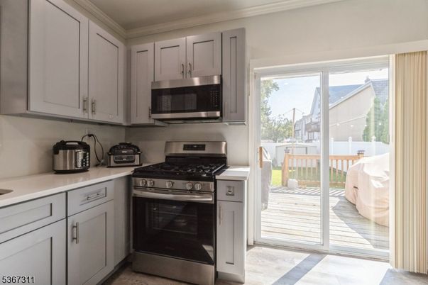 Interior, Kitchen, Stainless Steel Appliances