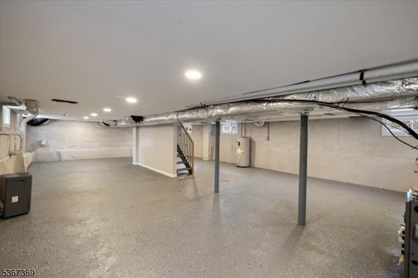 Interior, Recessed Lighting, Stone Walls