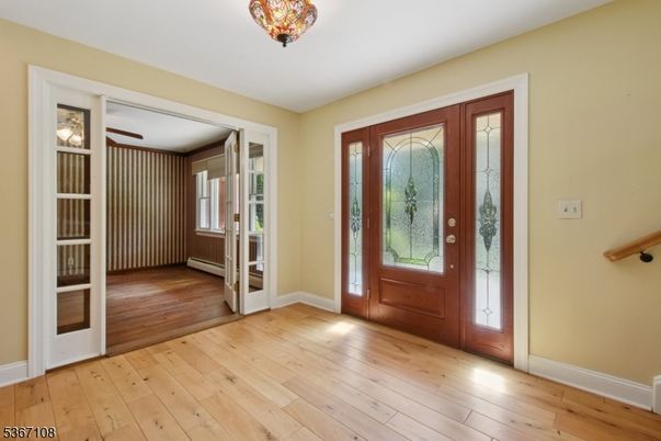 Empty room, Interior, Wood Texture Flooring