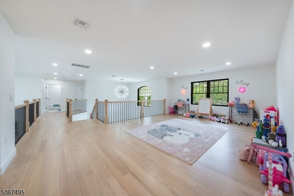 Chandelier, Interior, Recessed Lighting, Wood Texture Flooring