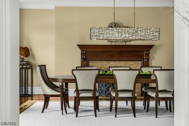 Dining room, Interior, Wood Texture Flooring