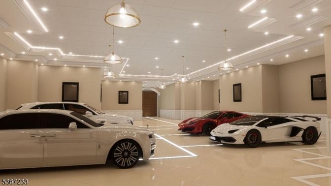 Garage, Interior, Pendant Lights, Recessed Lighting