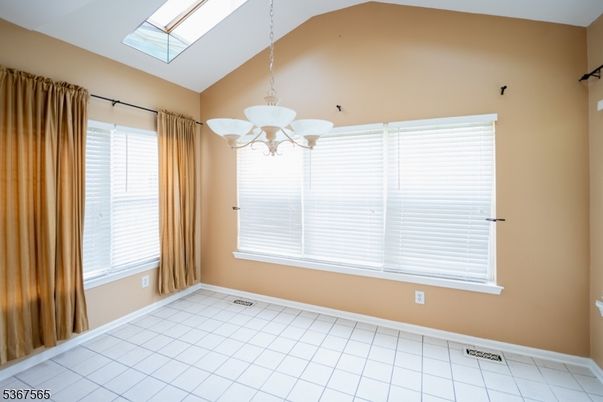 Chandelier, Empty room, Interior