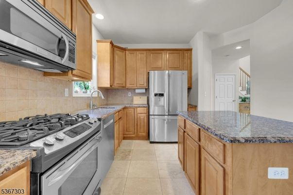 Interior, Kitchen, Recessed Lighting, Stainless Steel Appliances