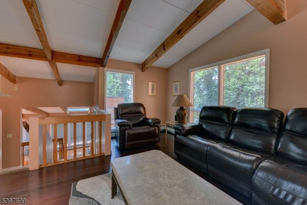 Interior, Living room, Wooden Beams, Wood Texture Flooring