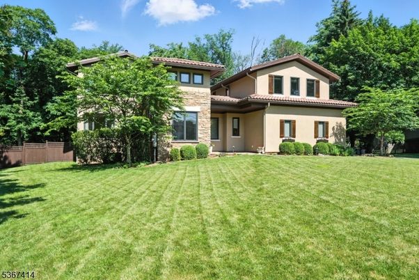 Backyard, Exterior, Facade, Mediterranean