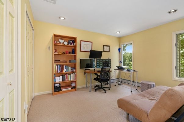 Home Office, Interior, Recessed Lighting