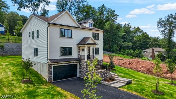 Attached, Backyard, Exterior, Facade, Farmhouse