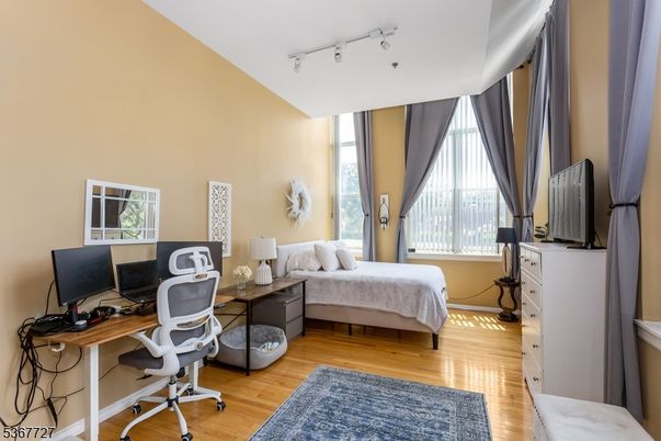 Bedroom, Home Office, Interior, Wood Texture Flooring