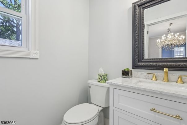 Bathroom, Chandelier, Interior