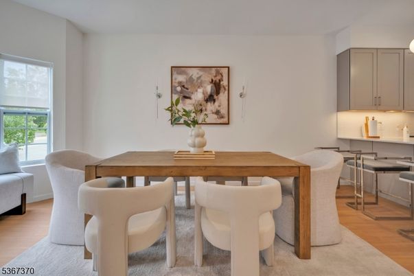 Dining room, Interior, Wood Texture Flooring