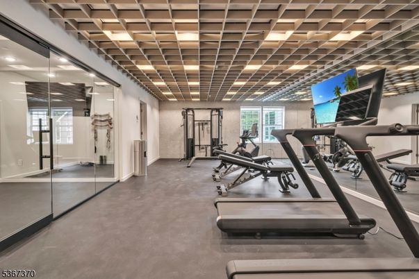 Fitness Equipment, Gym, Interior