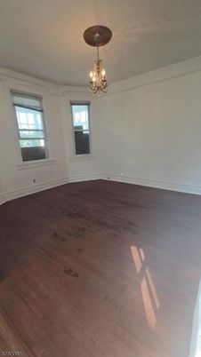 Chandelier, Empty room, Interior, Wood Texture Flooring