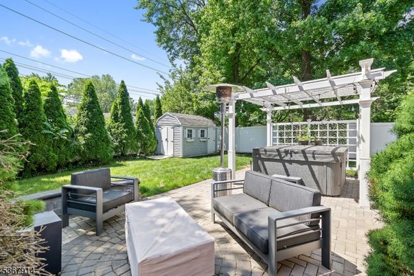 Backyard, Exterior, Hot Tub