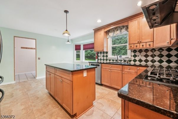 Interior, Kitchen, Pendant Lights, Recessed Lighting