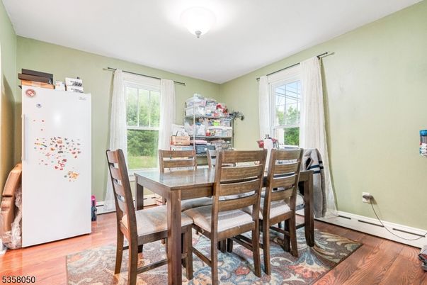 Dining room, Interior, Wood Texture Flooring