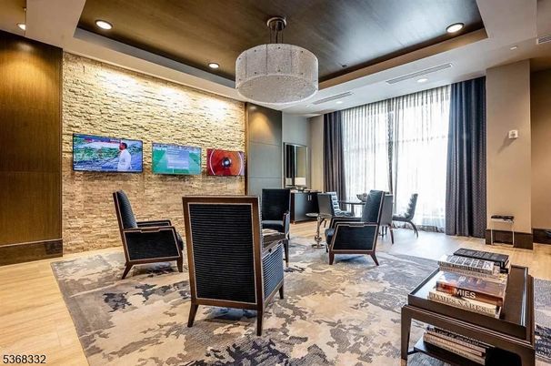 Dining room, Interior, Living room, Recessed Lighting, Stone Walls