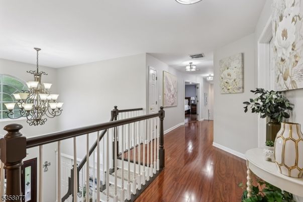 Chandelier, Interior, Wood Texture Flooring