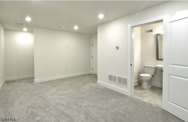 Bathroom, Empty room, Interior, Recessed Lighting