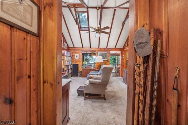 Interior, Living room, Wooden Walls