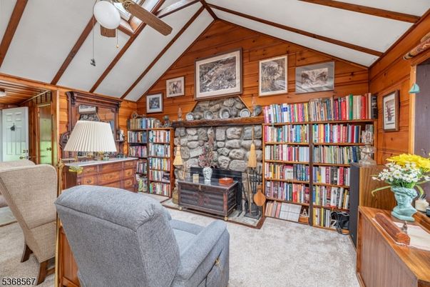 Fireplace, Interior, Wooden Beams, Wooden Walls