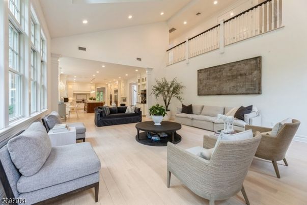 Dining room, Interior, Kitchen, Living room, Pendant Lights, Recessed Lighting, Wood Texture Flooring