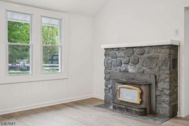 Fireplace, Interior, Wood Texture Flooring