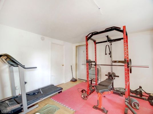 Fitness Equipment, Interior, Wood Texture Flooring