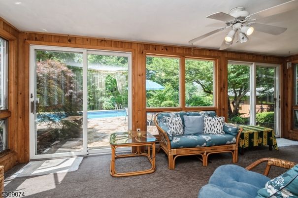 Interior, Sun Room, Wooden Walls
