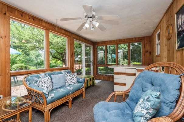 Interior, Sun Room, Wooden Walls