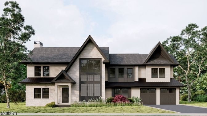 Attached, Exterior, Facade, Farmhouse