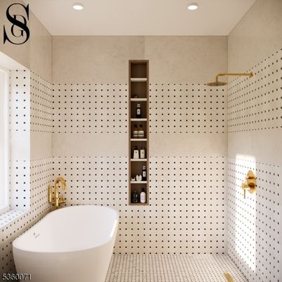 Bathroom, Free Standing Baths, Interior, Recessed Lighting