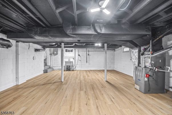 Interior, Stone Walls, Wood Texture Flooring