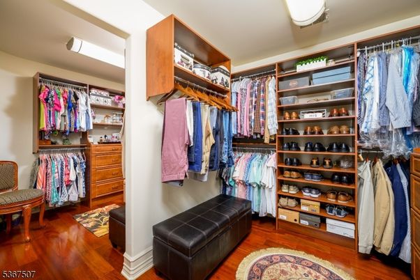Interior, Walk-in Closets, Wood Texture Flooring