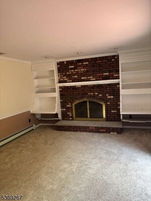Empty room, Fireplace, Interior, Stone Walls