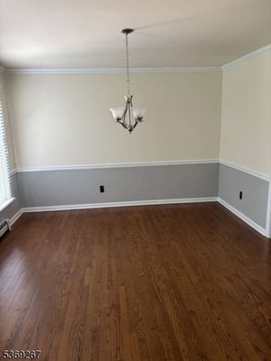 Chandelier, Empty room, Interior, Wood Texture Flooring