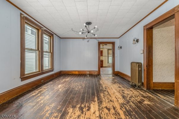 Empty room, Interior, Wood Texture Flooring