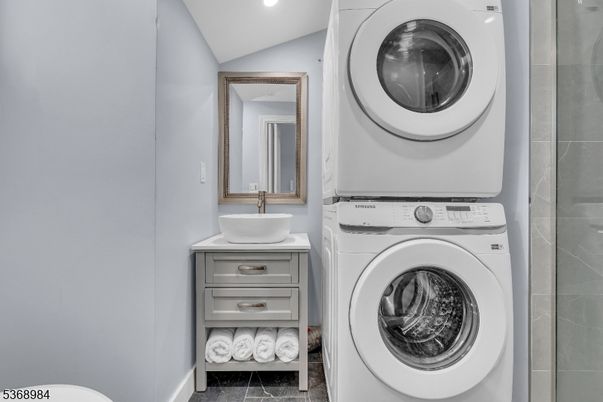 Bathroom, Interior, Recessed Lighting, Utility Closets, Washer