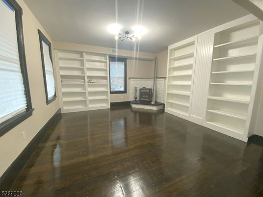 Empty room, Fireplace, Interior, Wood Texture Flooring